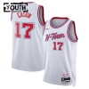 Houston Rockets Tari Eason Nike 2025-26 City Edition Valkoinen Lasten Pelipaidat Swingman